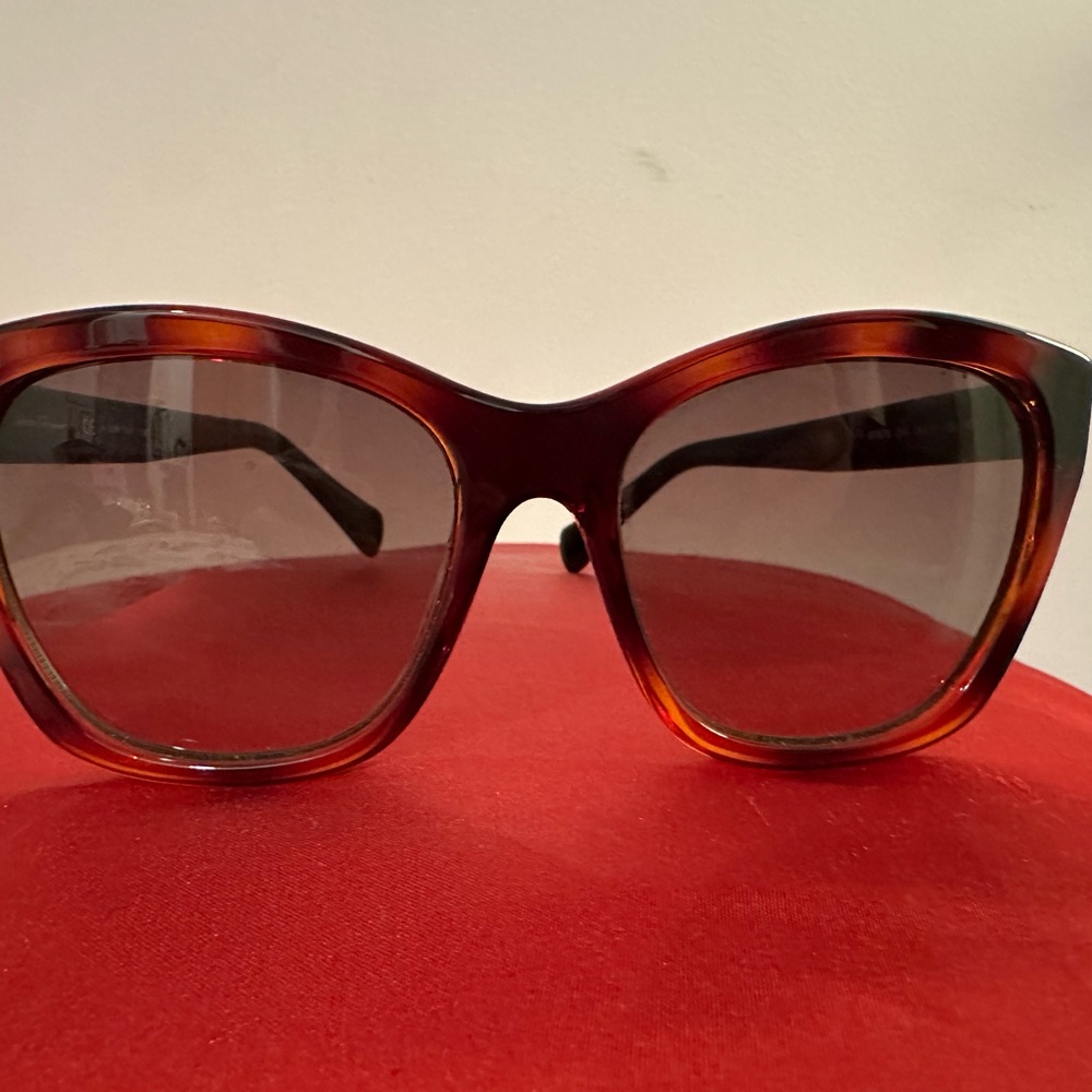 Salvatore Ferragamo Tortoise  Sunglasses